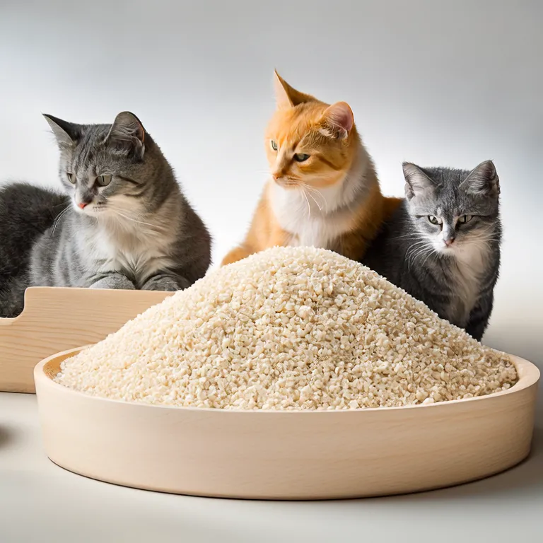 Crushed Tofu Cat Litter for Cats with Selective Preferences