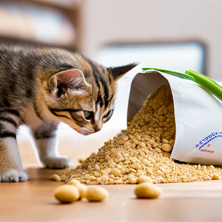 Is Soy Cat Litter Safe if Your Kitten Decides to Eat It?