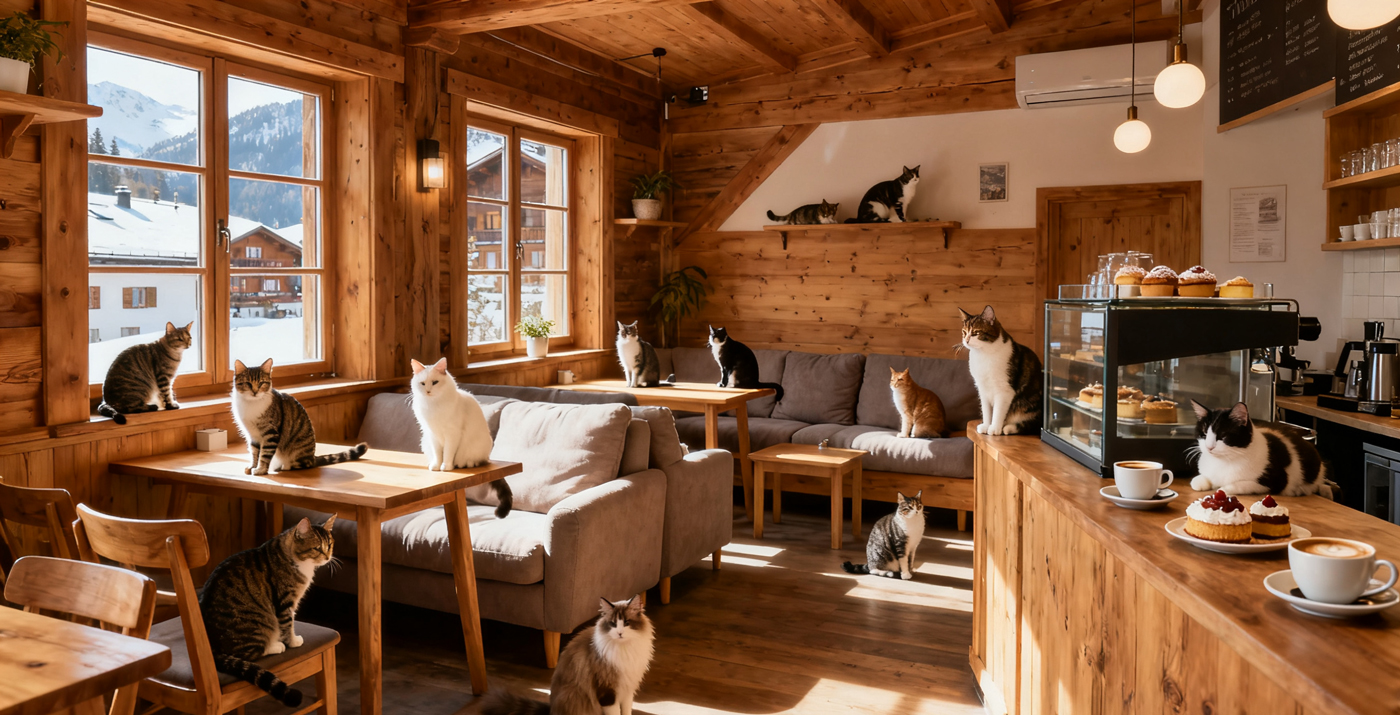 A Tailor-Made Solution for the Swedish Cat Cafe Chain "Mew